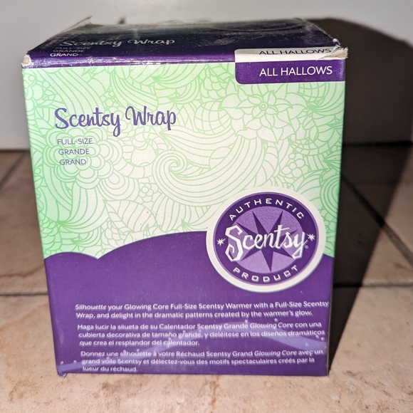 Scentsy "All Hallows" Warmer Wrap New in Box - Picture 2 of 4